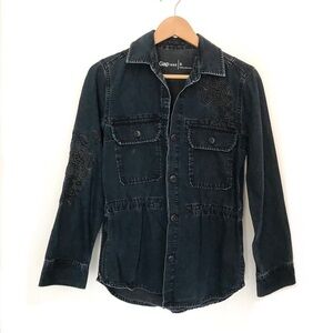 GAP Embroidered Denim Jacket